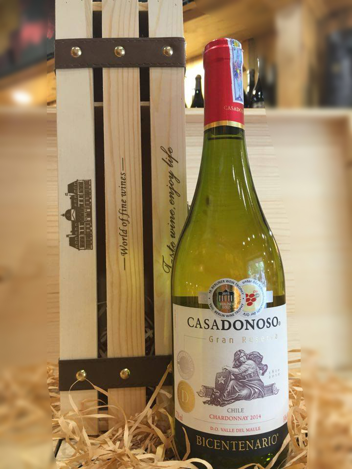 Hộp Rượu CASADONOSO WHITE (Gran Reserva)