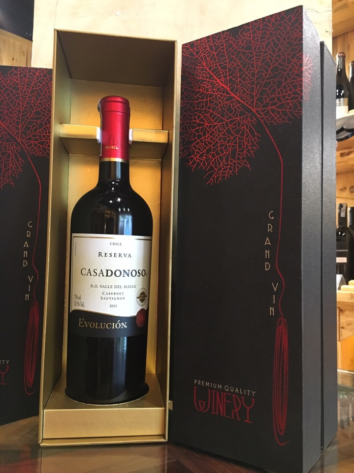 Hộp Rượu CASADONOSO Red ( Reserva)
